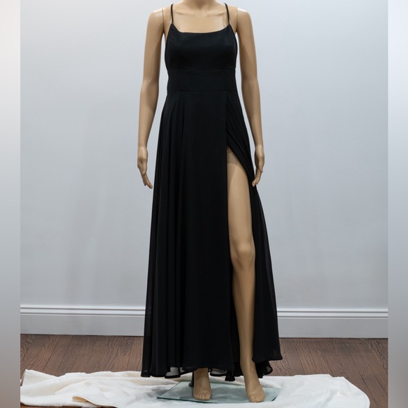 Black Maxi Dress - Lulus - Picture 1 of 5